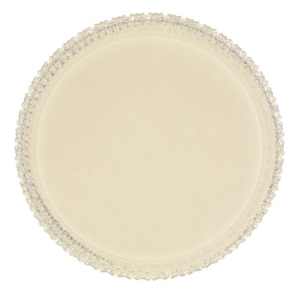 GLOBO Deckenleuchte Ovi weiß Opal klar Metall Acryl H/D: ca. 8x26 cm