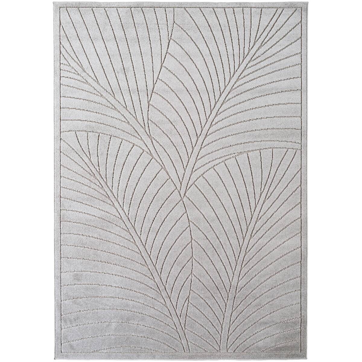 Ayyildiz Flachwebteppich NOVA silber B/L: ca. 280x370 cm