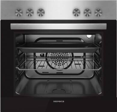 Respekta Einbauherdset HS2200-33 Edelstahloptik
