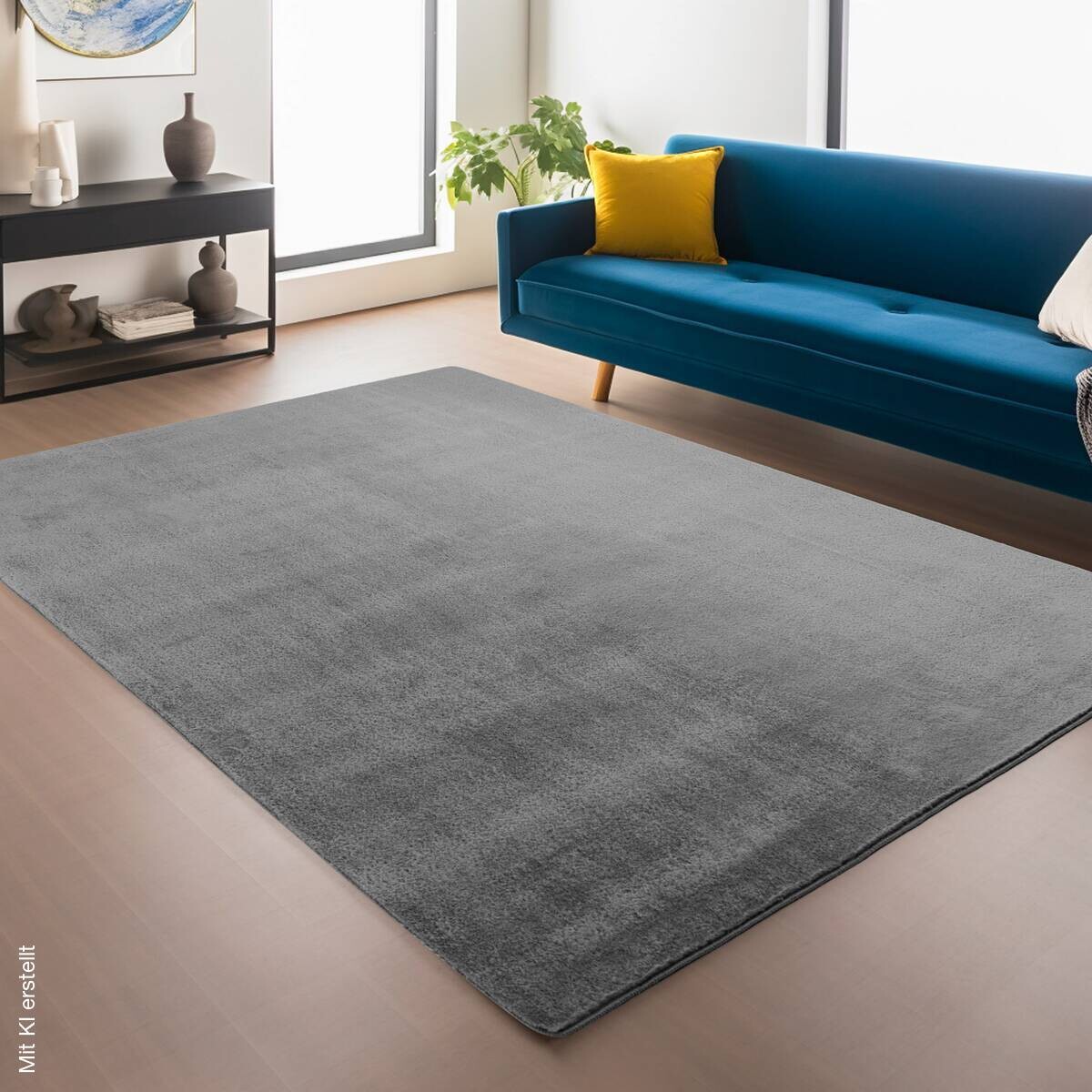 Ayyildiz Teppich JOY grau B/L: ca. 200x280 cm
