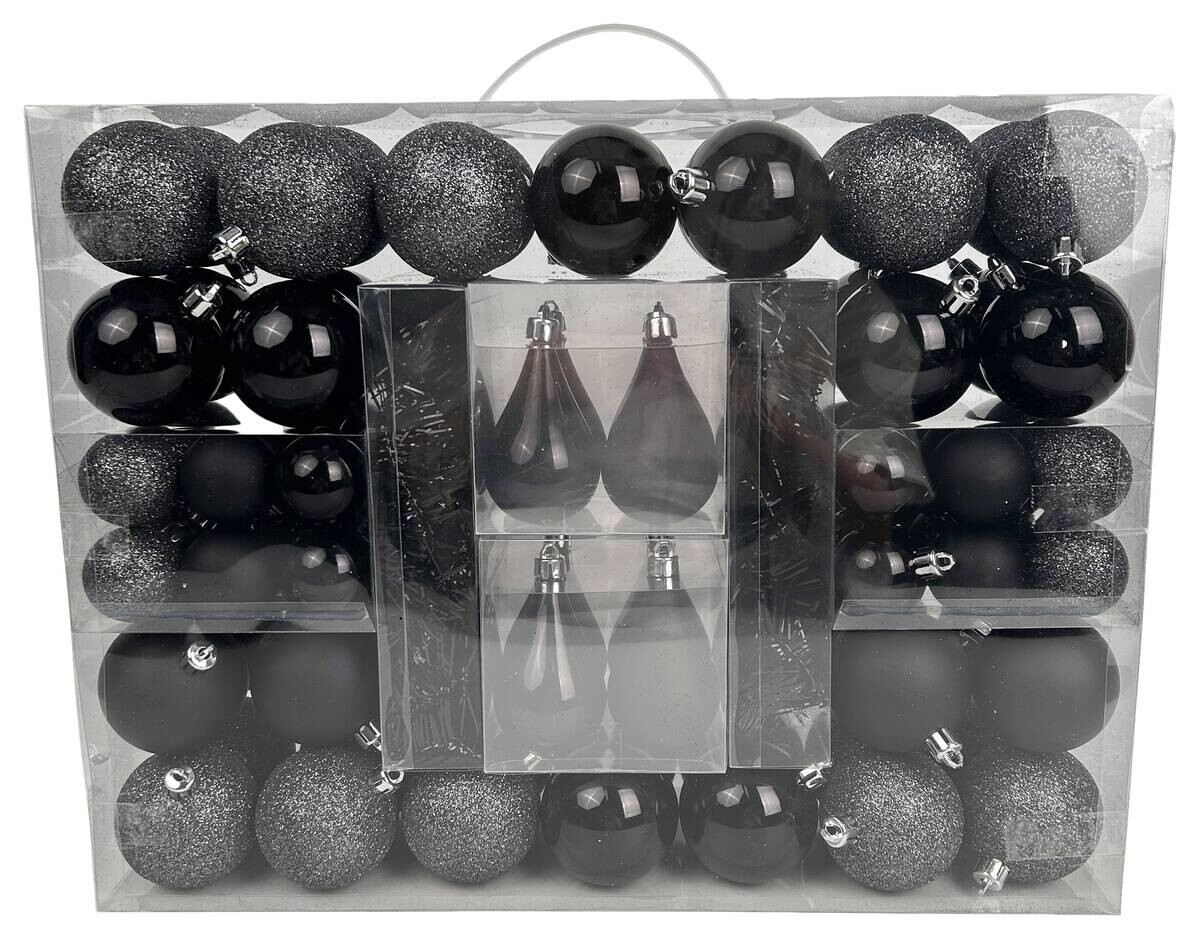 POCOline Weihnachtskugel schwarz