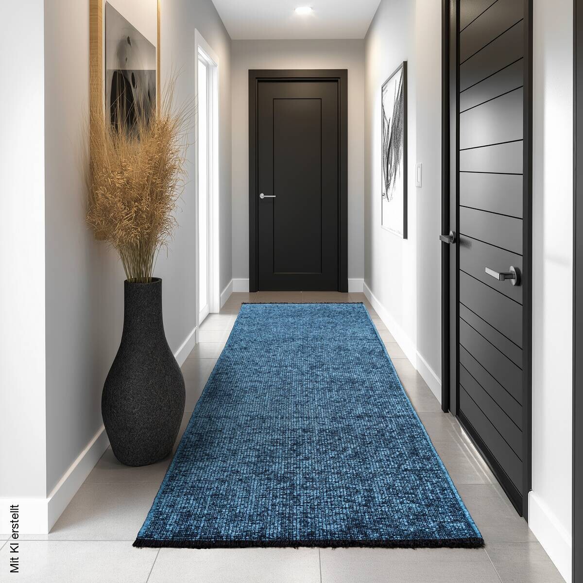 Ayyildiz Teppich SPACE blau B/L: ca. 80x250 cm