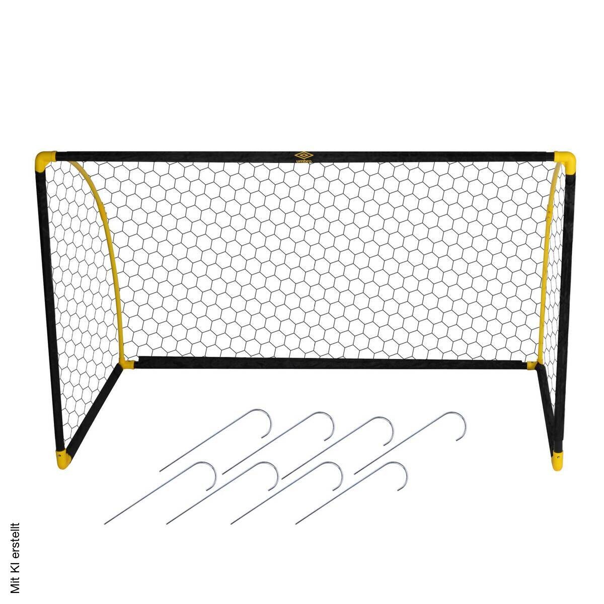 Fußballtor gelb B/H/T: ca. 180x120x91 cm