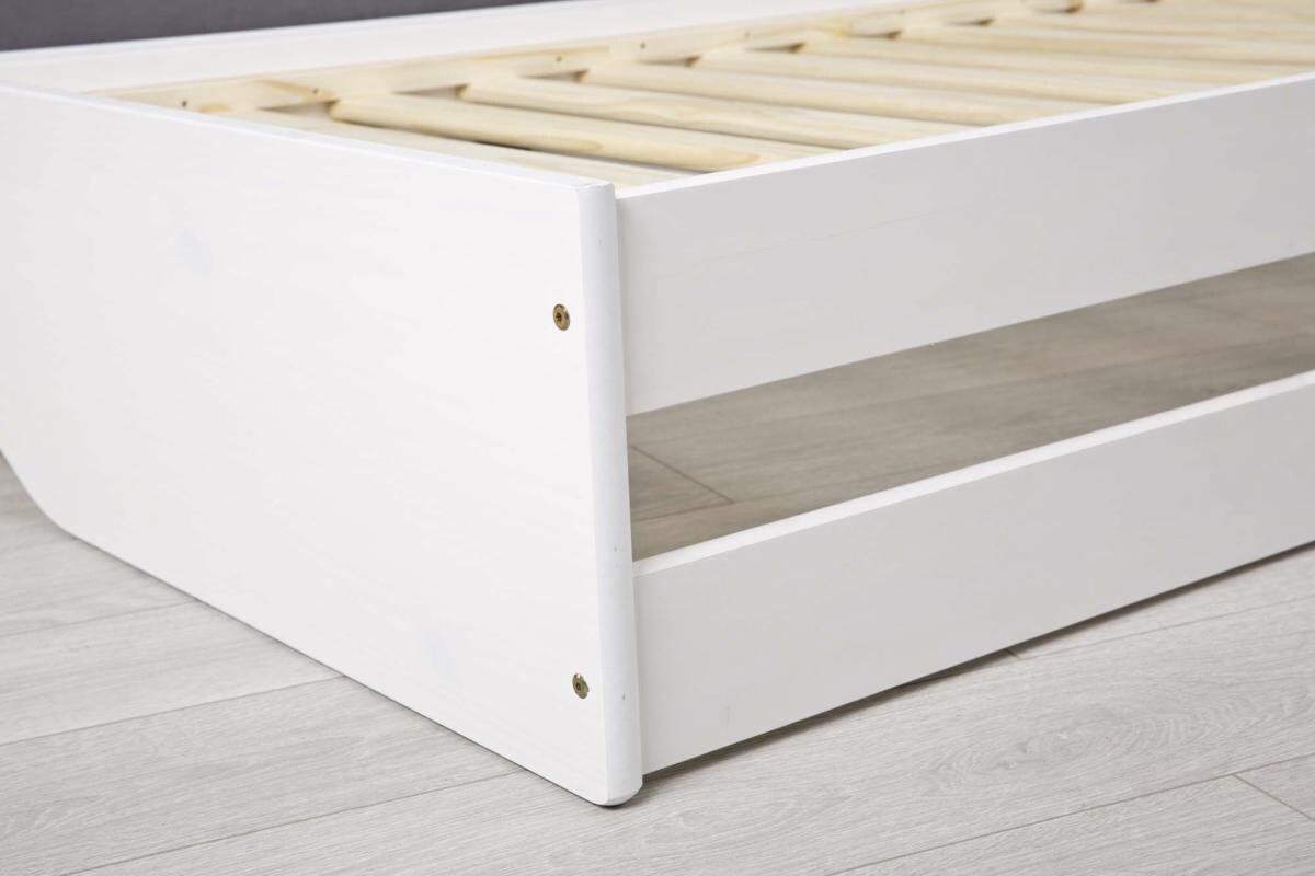 Funktionsbett Lotar weiß Liegefläche B/L: ca. 90x200 cm