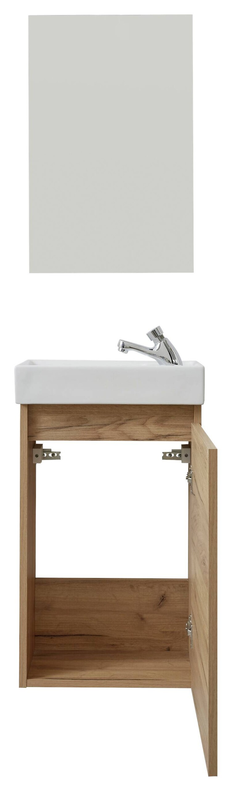 Badezimmer-Set Champ Eiche Artisan Nachbildung B/H/T: ca. 40x68x22 cm