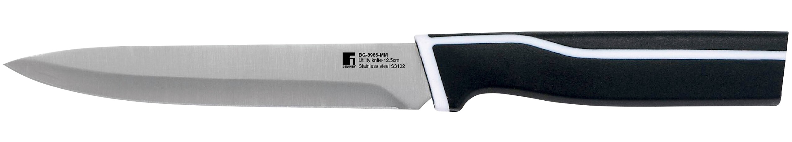 BERGNER Messerset Kyoto schwarz Edelstahl 5 tlg.