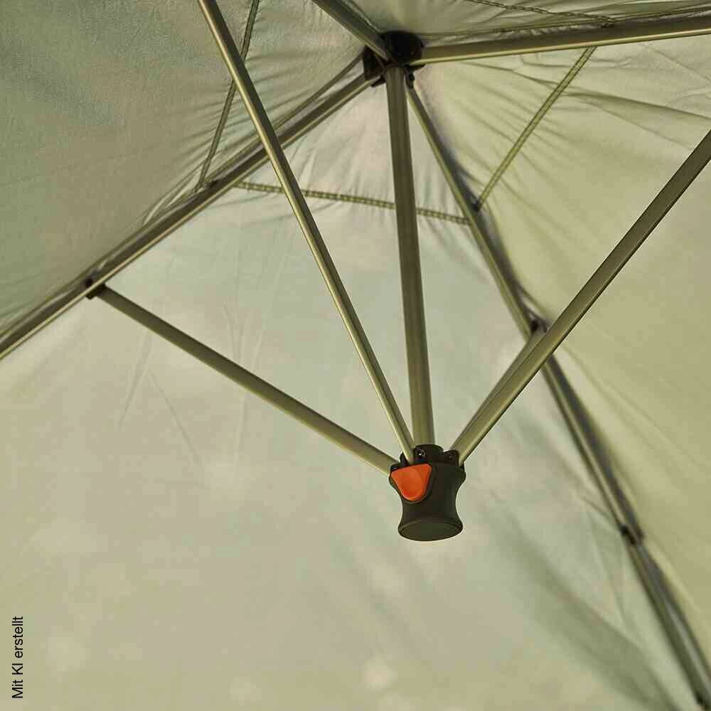 Gardamo Pavillon EASYUP Stahl Polyester B/H/L: ca. 300x270x300 cm