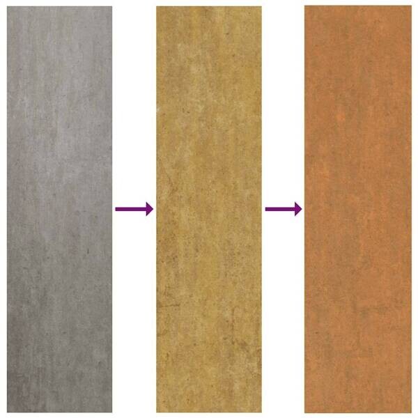 Hochbeet braun Stahl B/H/L: ca. 80x77x240 cm