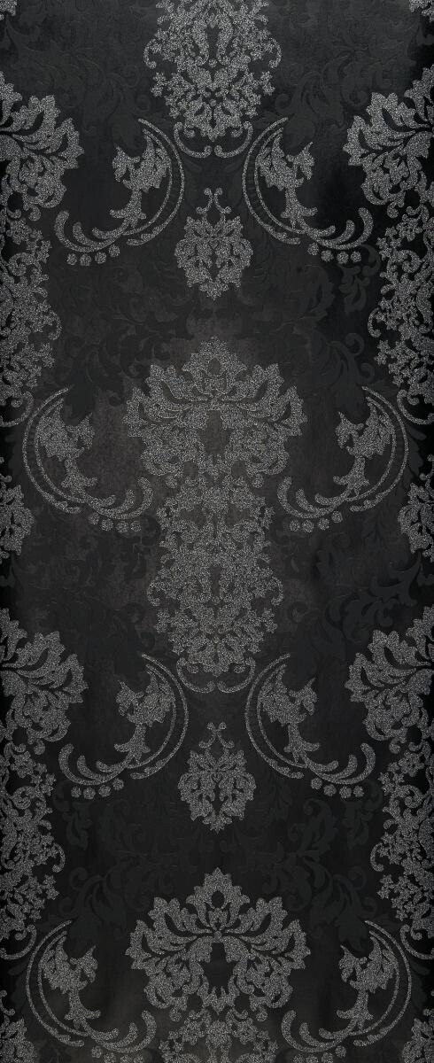 Vliestapete Ornament schwarz B/L: ca. 53x1005 cm