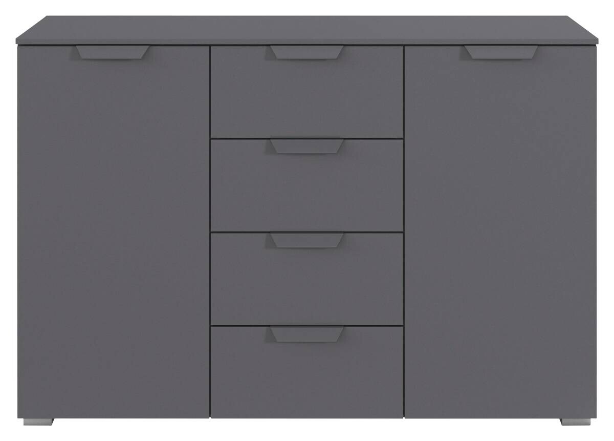 Kommode Aditio grau B/H/T: ca. 120x81x42 cm