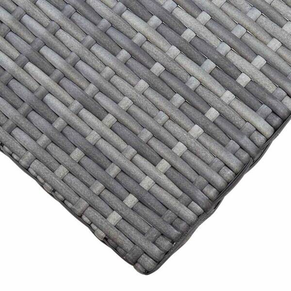 vidaXL Klapphocker grau Kunststoff B/H/L: ca. 44x40x44 cm