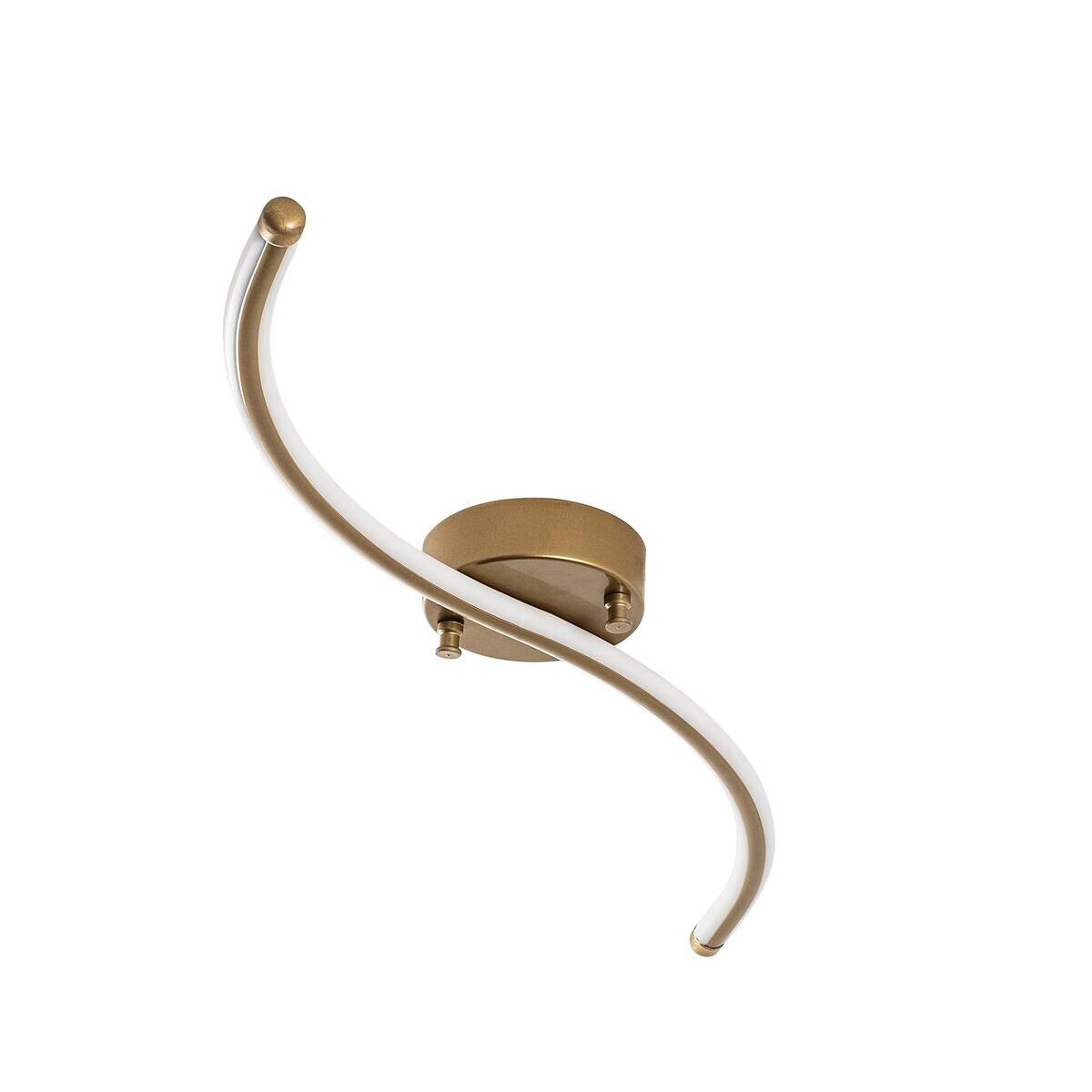 Opviq Deckenleuchte gold Metall B/H/T/L: ca. 67x5x10x67 cm