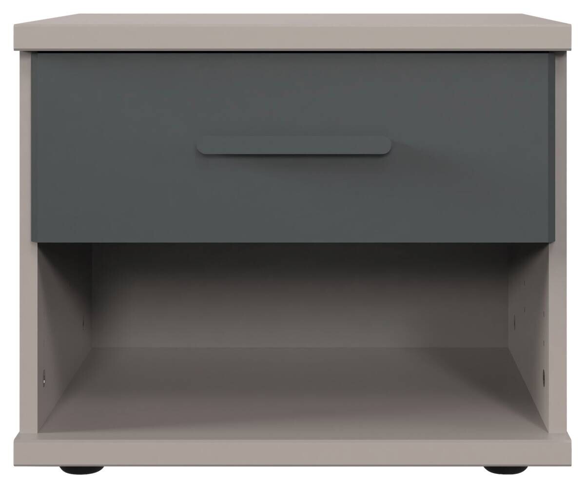 Nachtschrank Bahamas Sahara grau B/H/T: ca. 46x38x40 cm