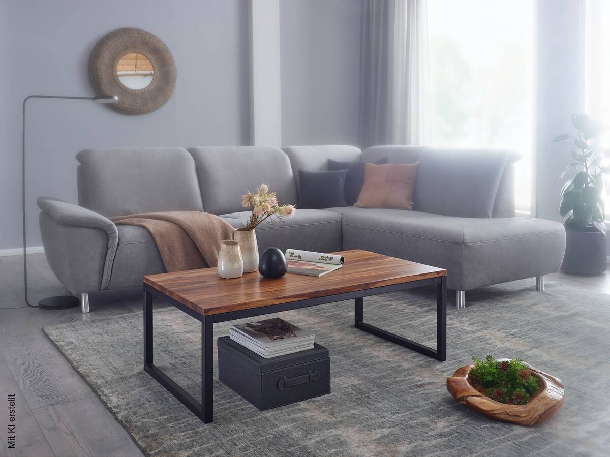 Couchtisch braun B/H/T: ca. 60x40x110 cm