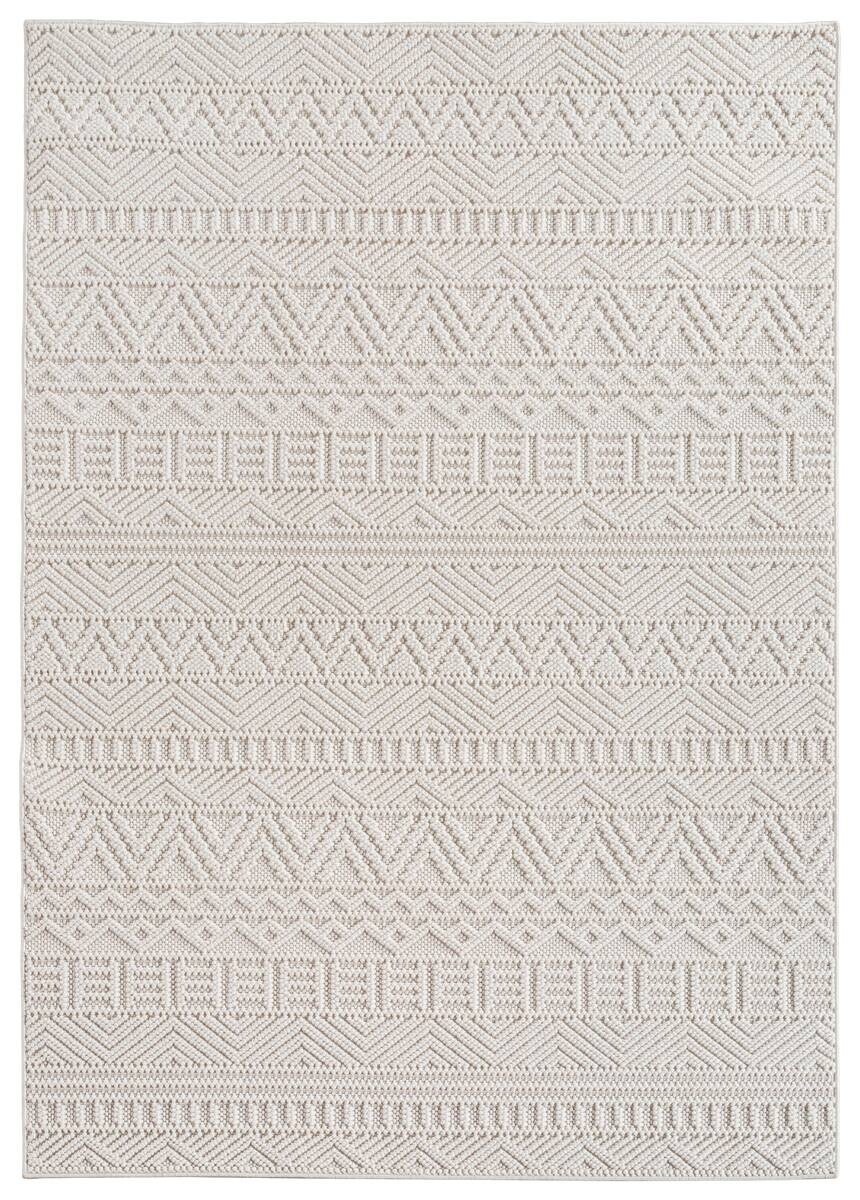 Ayyildiz Kurzflorteppich HELIX creme B/H/L: ca. 140x0,7x200 cm