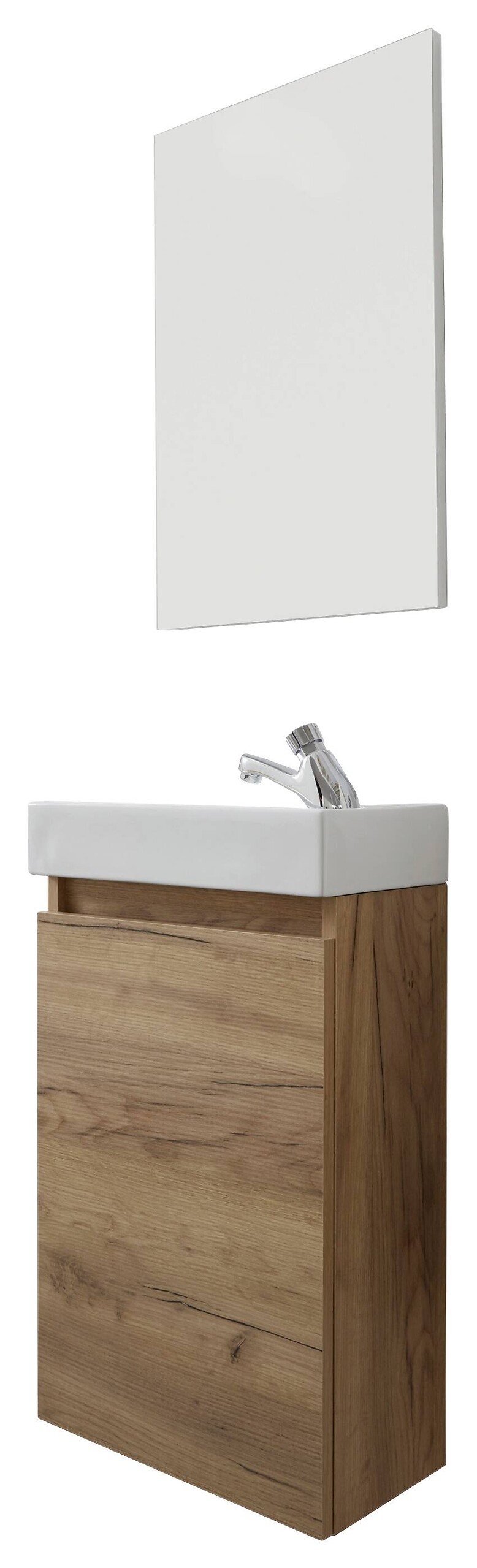 Badezimmer-Set Champ Eiche Artisan Nachbildung B/H/T: ca. 40x68x22 cm