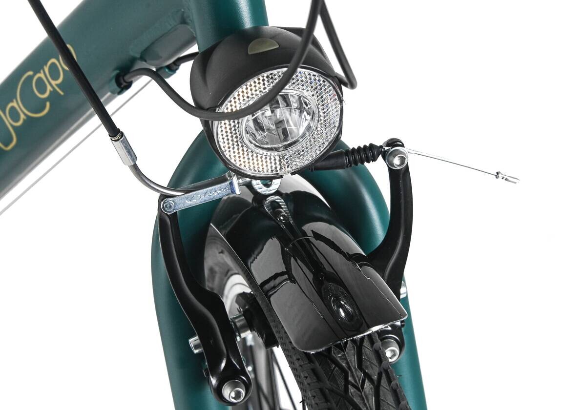 DaCapo Trekking-Bike Ravenna 50 28 Zoll Rahmenhöhe 48 cm 21 Gänge grün grün ca. 28 Zoll