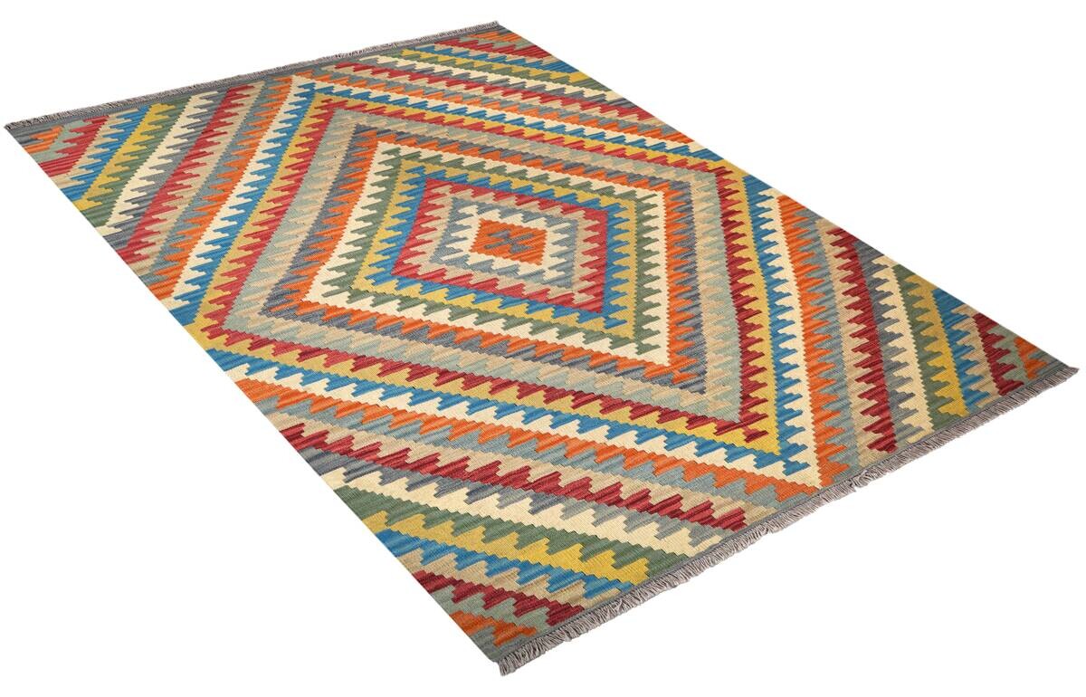 PersaTepp Teppich Kelim Gashgai bunt B/H/L: ca. 176x1x241 cm