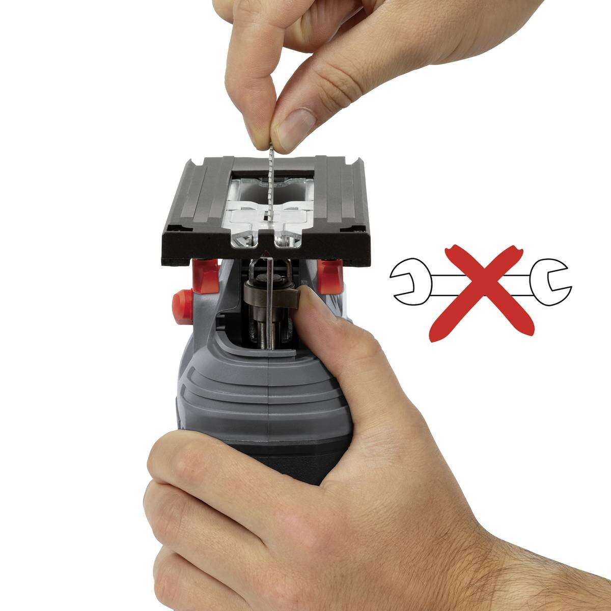 Kraftixx Akku-Stichsäge KX-SS 18 Li Solo ca. 18 V