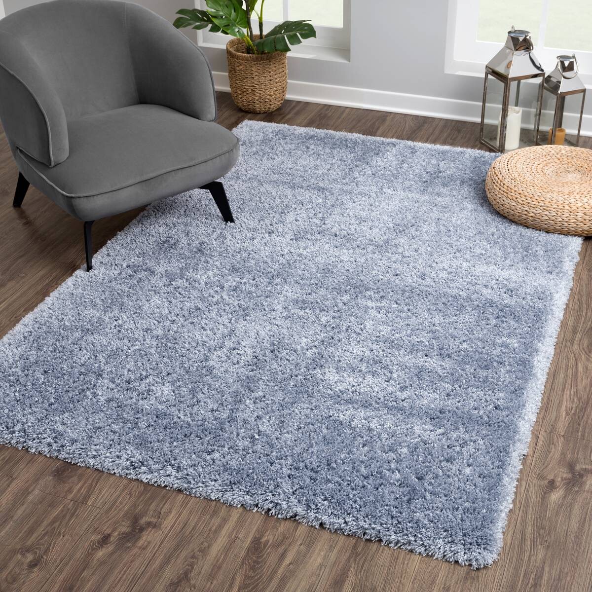 Sanat Teppich Porto blau B/L: ca. 80x150 cm