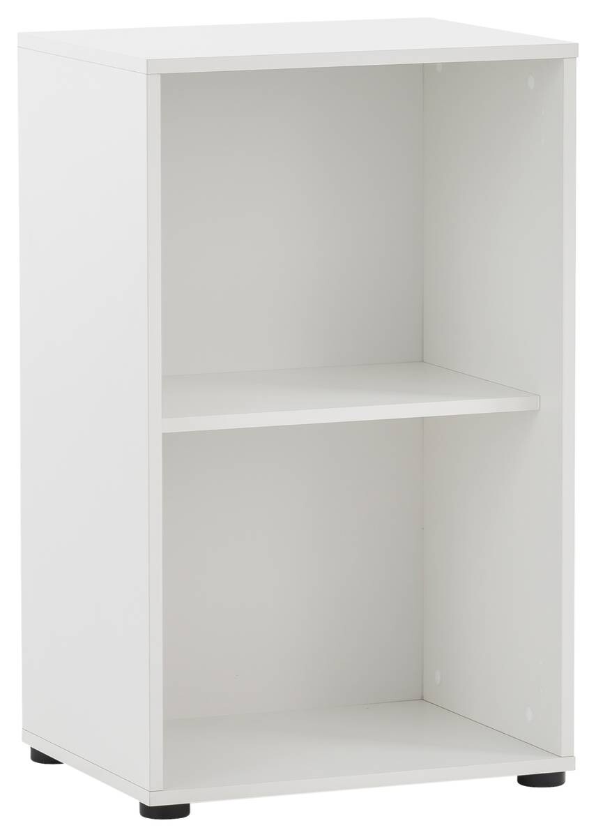 Regal Serie 400 perlweiß Optik B/H/T: ca. 50,9x83,6x41 cm