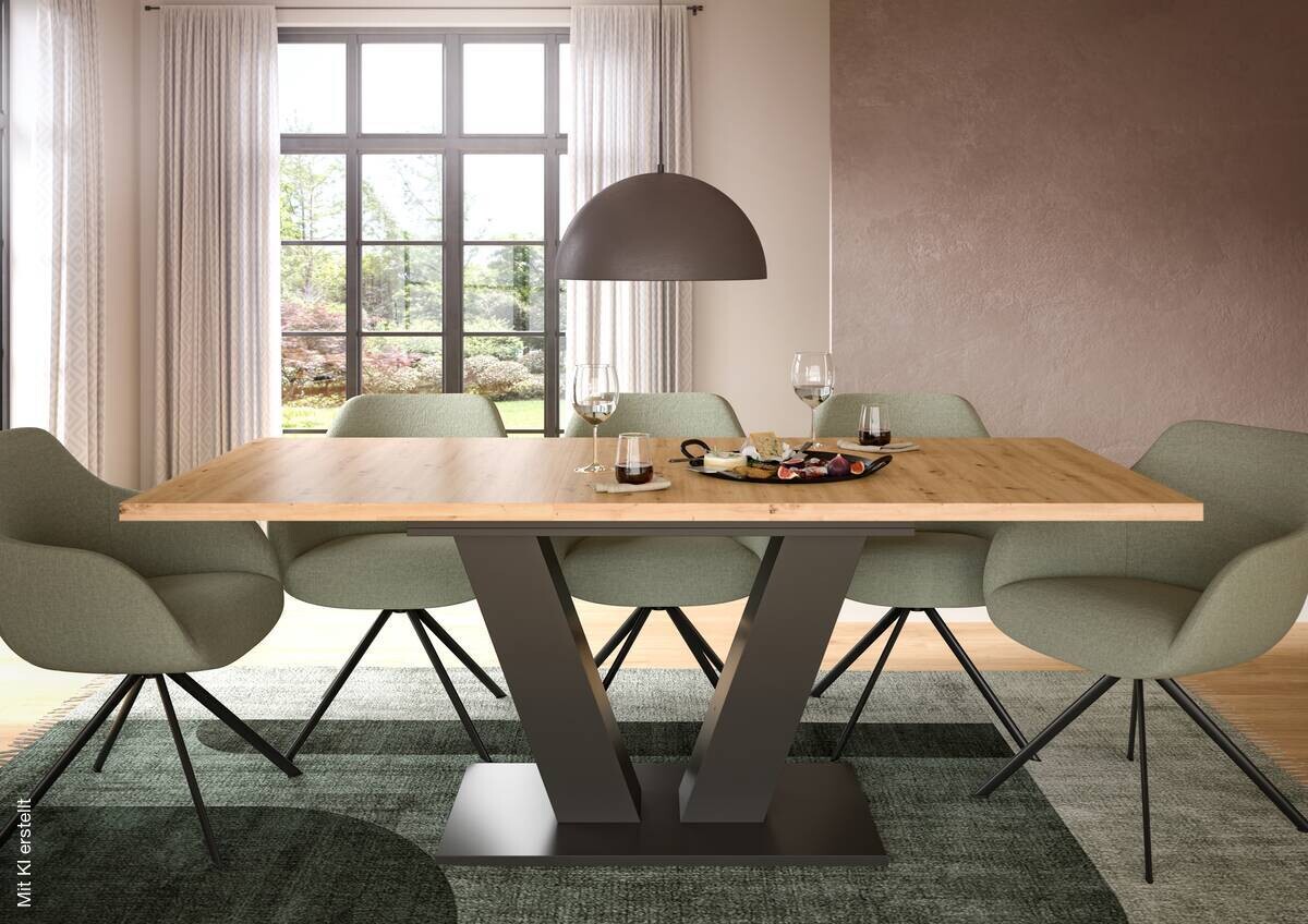 Esstisch Motion Artisan Nachbildung B/H/T: ca. 150x76x80 cm
