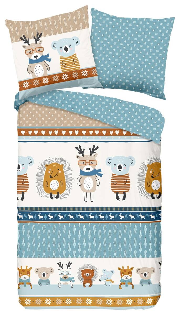 Baumwoll Bettwäsche Woodland Flanell