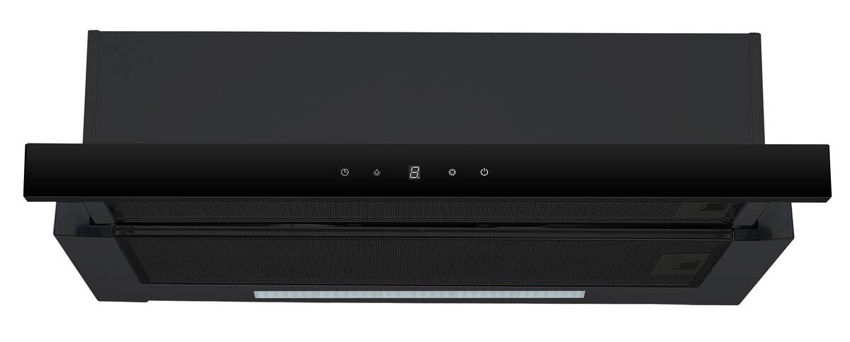 Mican Dunstabzugshaube THA300TMFSA+ schwarz Metall B/H/T: ca. 60x17,6x28 cm