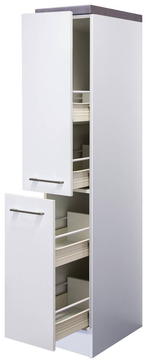 Apothekerschrank Vita weiß matt B/H/T: ca. 30x162x60 cm