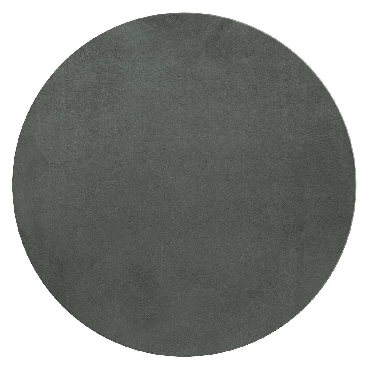 Ayyildiz Teppich POUFFY grün B/L: ca. 200x200 cm | grün | 200,00/200,00 cm