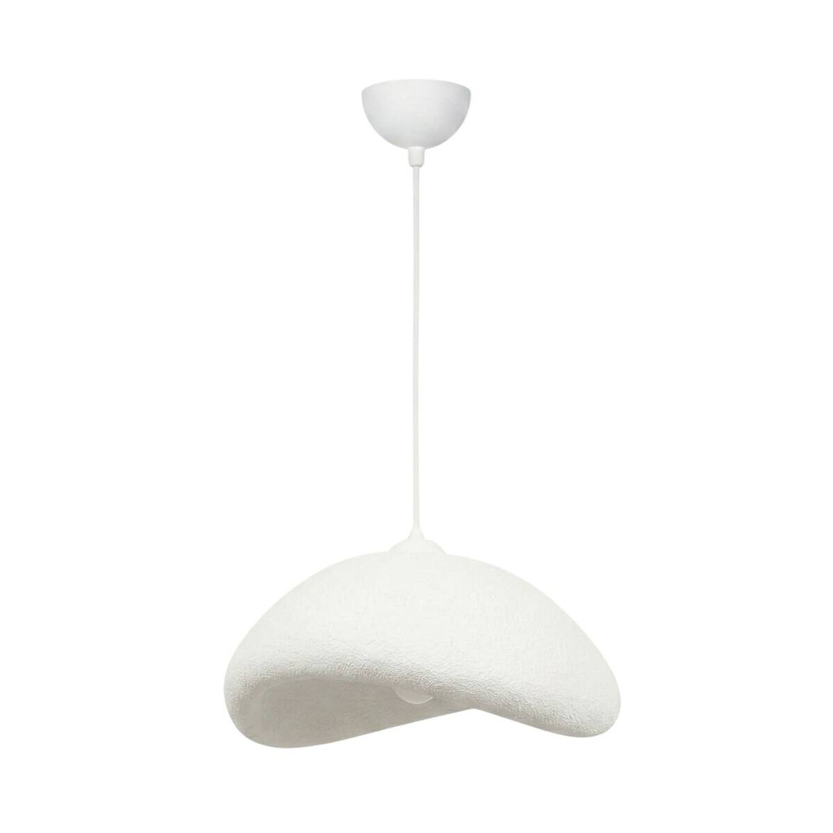 Opviq Pendelleuchte weiß Metall B/H/T/L: ca. 52x120x40x52 cm E27 1 Brennstellen