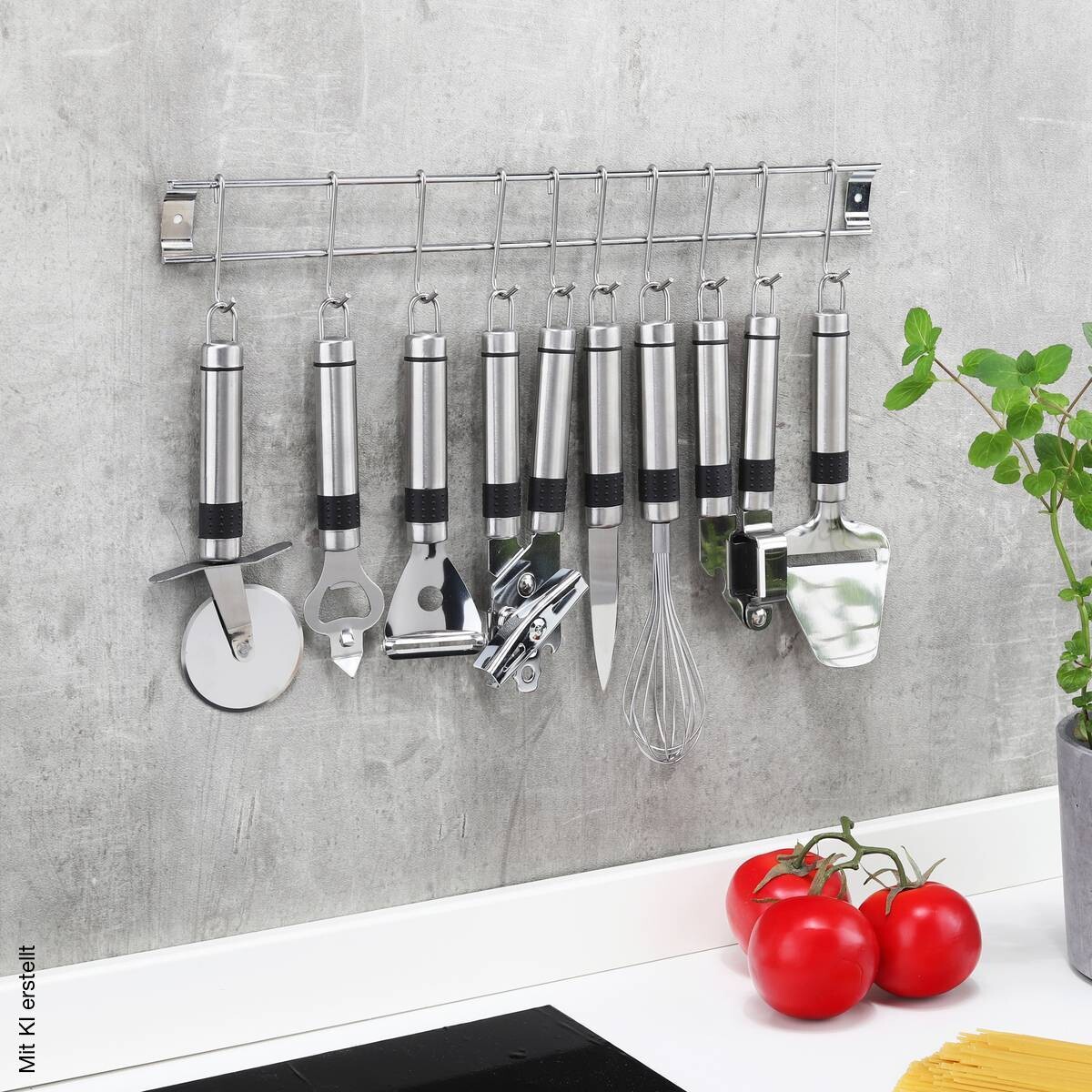 HI Küchenhelferset silber Edelstahl