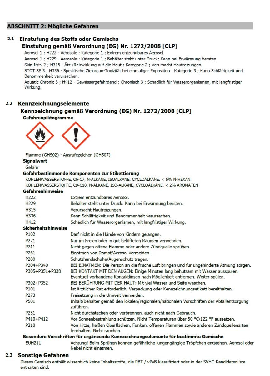 POCOline Flecken und Schimmel-Isolierweiß weiß ca. 0,4 l