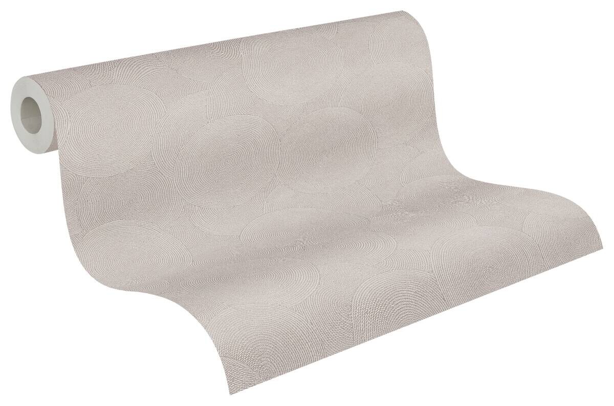 A.S.Creation Vliestapete beige grau B/H/D: ca. 53x1005x8,8 cm