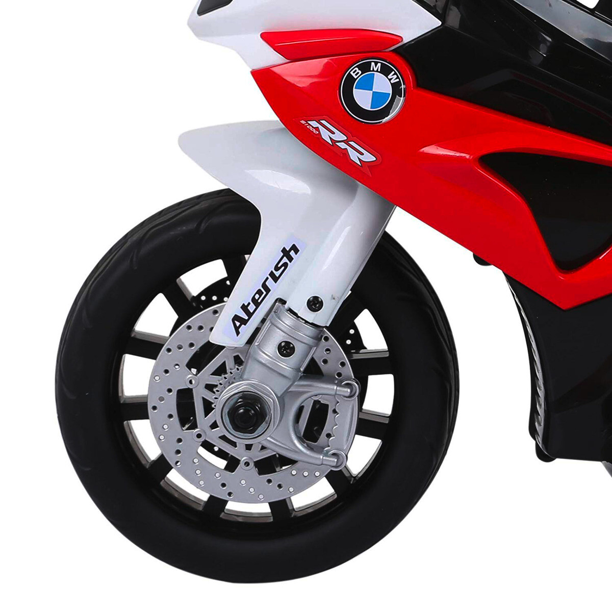 HOMCOM Kindermotorrad BMW S1000RR weiß B/H/L: ca. 37x44x66 cm