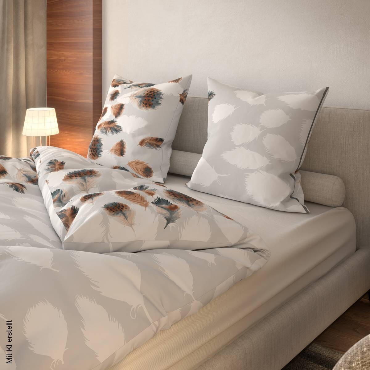 Baumwoll Partner Bettwäsche Renforce silber 100% Baumwolle B/L: ca. 200x200 cm | silber | 200,00/200,00 cm