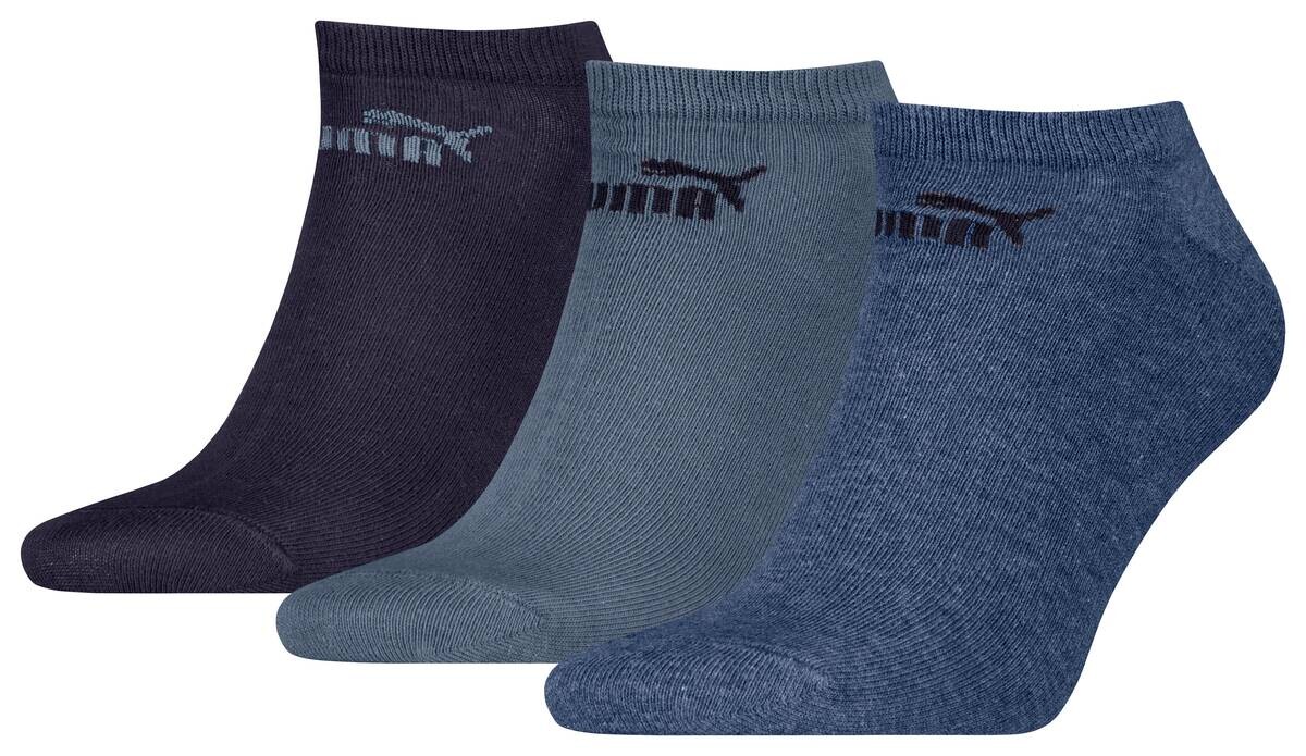 Puma Damen & Herren-Socken Puma jeansblau 1 Packstücke Größe 43-46