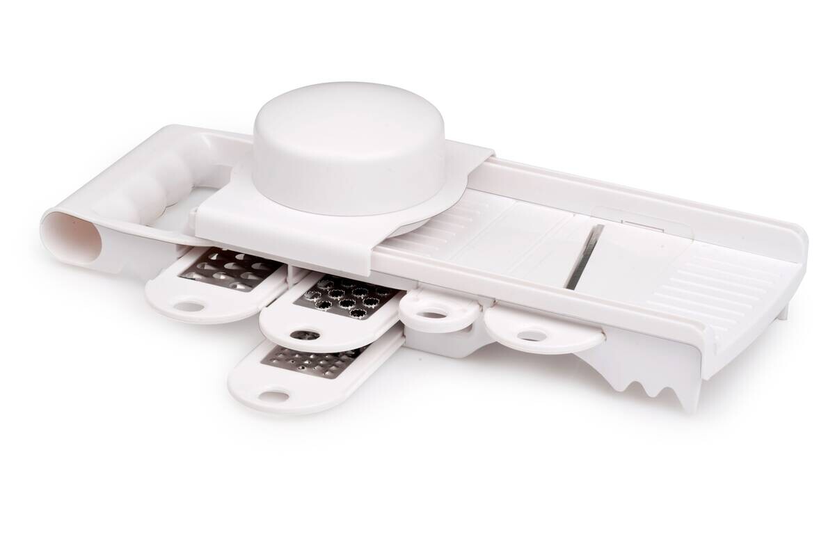 alpina Multifunktionsreibe weiß Kunststoff