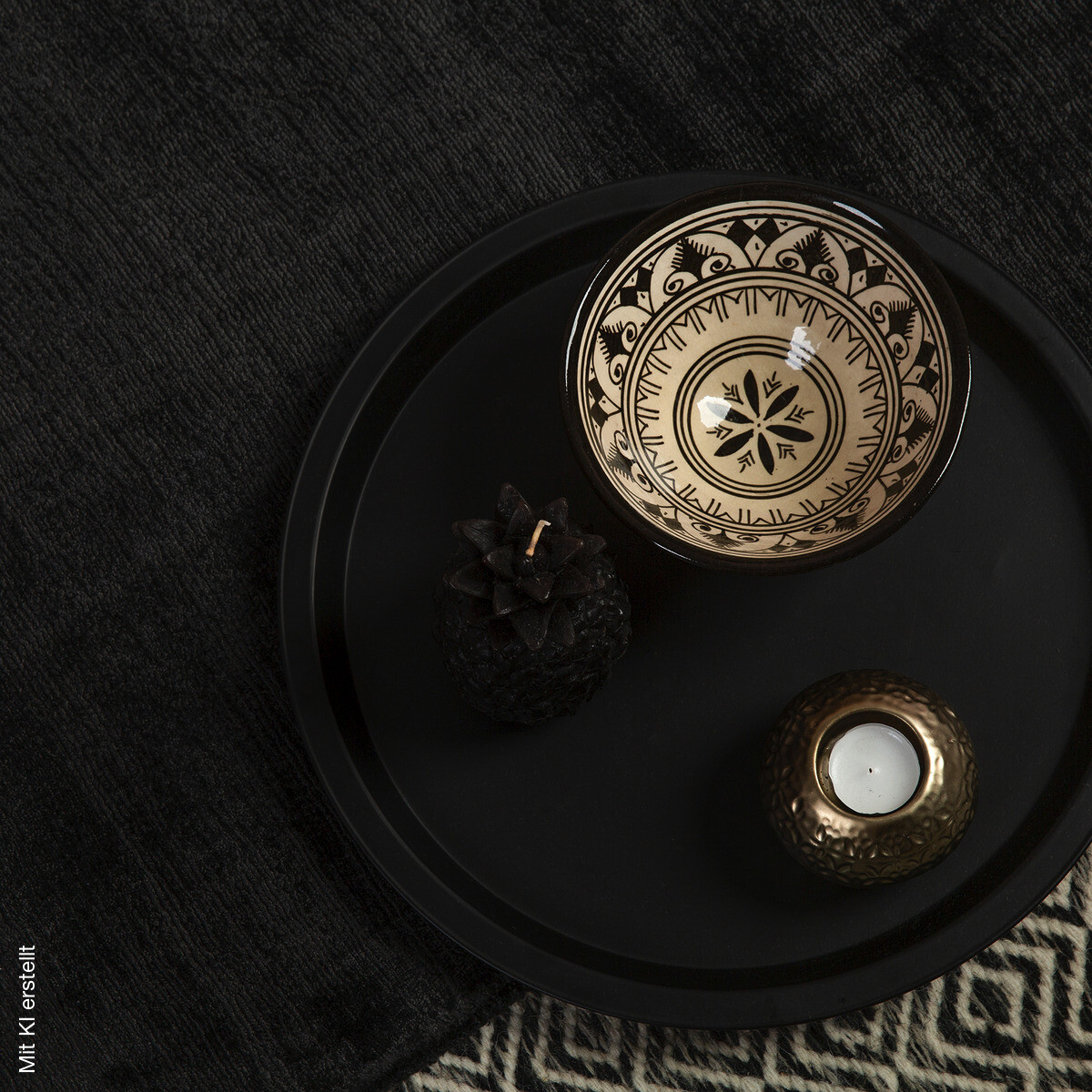 Obsession Teppich My Indigenous anthrazit B/L: ca. 200x290 cm