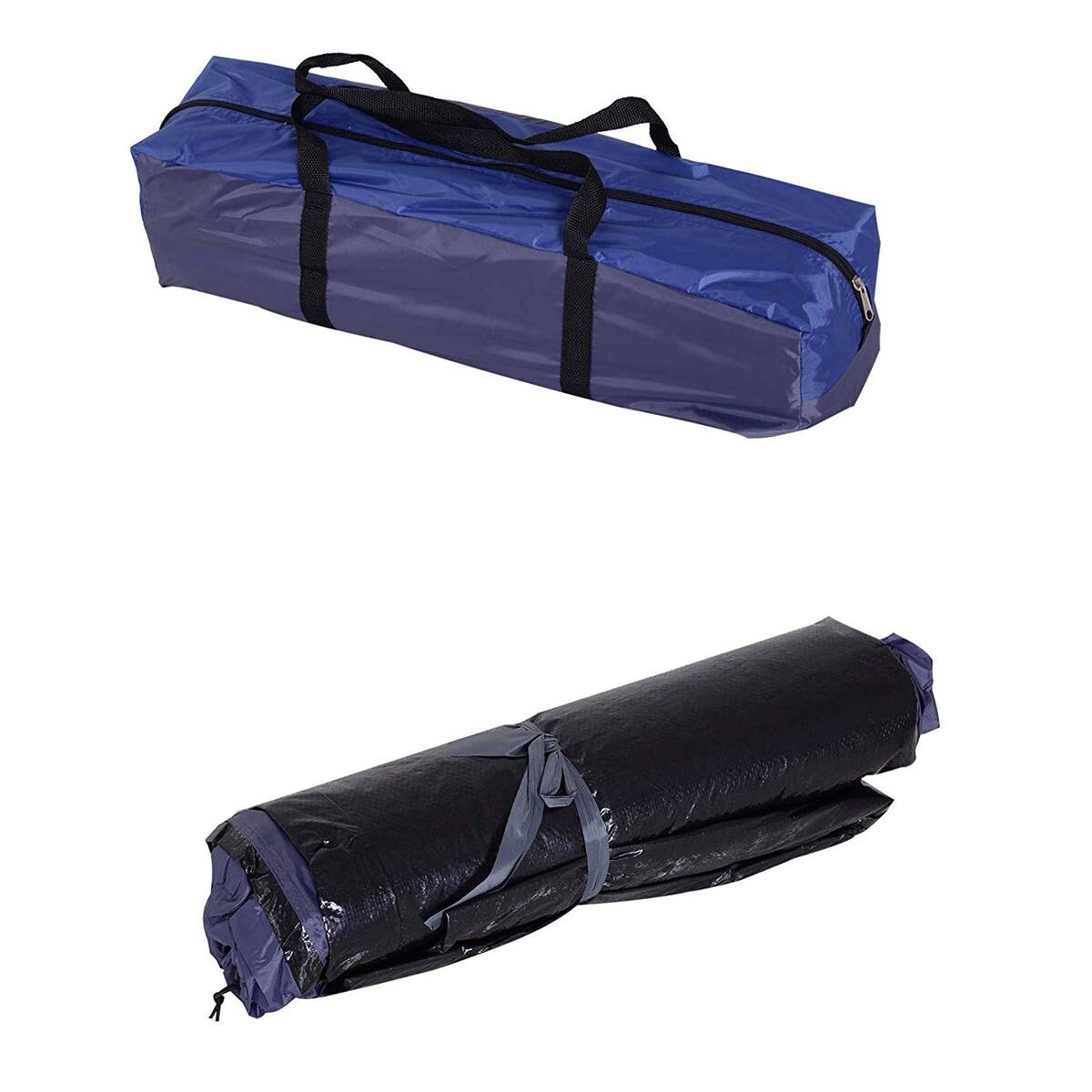 Outsunny Doppelwandzelt blau Kunststoff B/H/L: ca. 300x130x250 cm