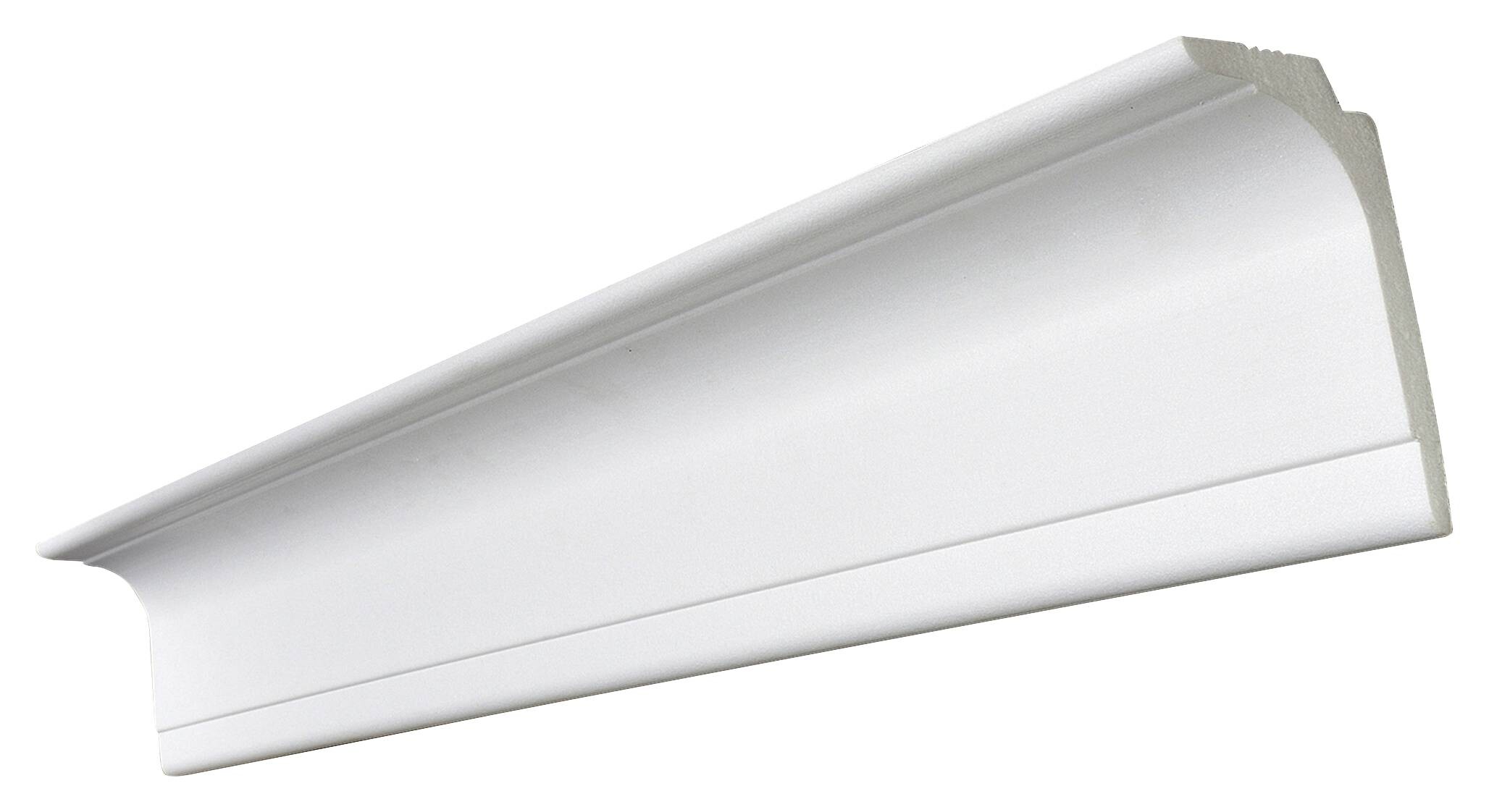 Zierprofil weiß L: ca. 200 cm