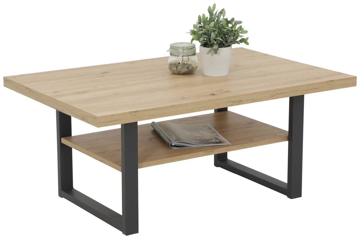 Couchtisch Anton Eiche Artisan B/H/T: ca. 105x45x69 cm