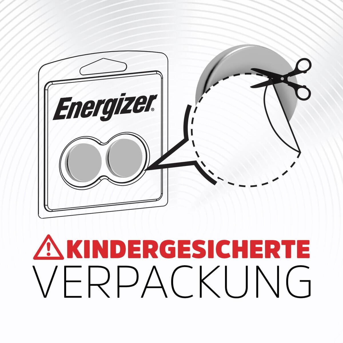 Energizer Knopfzelle Lithium CR2450 2er Pack