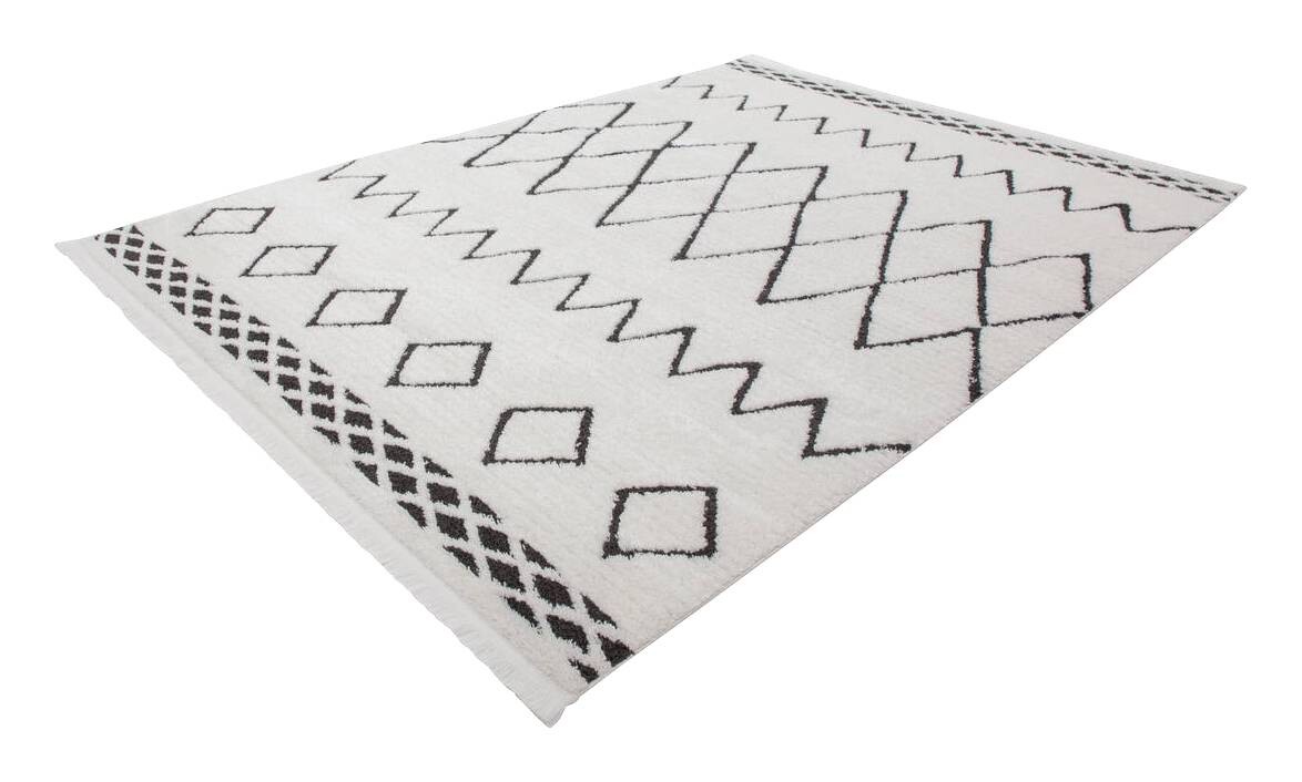 360Living Teppich Agadir schwarz B/L: ca. 160x230 cm