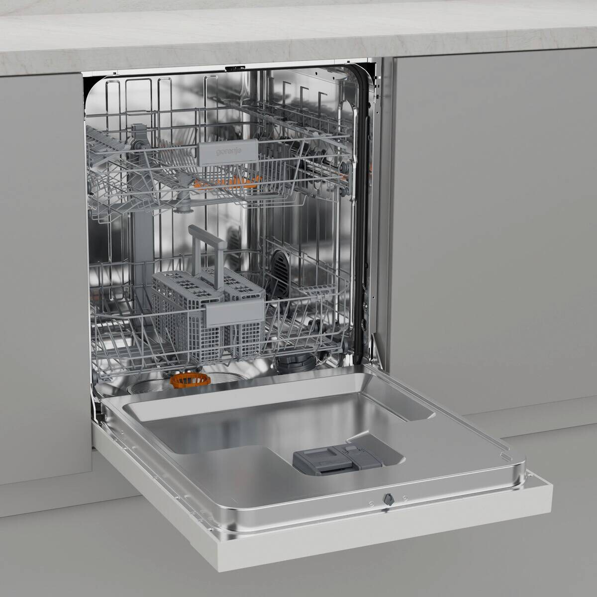 Gorenje Unterbau-Geschirrspüler GU642D90W weiß B/H/L: ca. 59,9x84,5x59,7 cm
