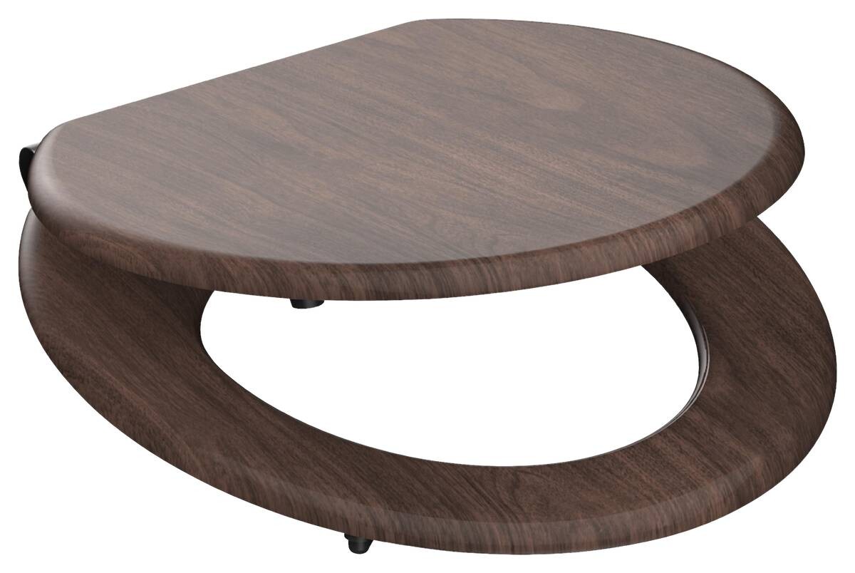 Schütte WC-Sitz DARK WOOD MDF
