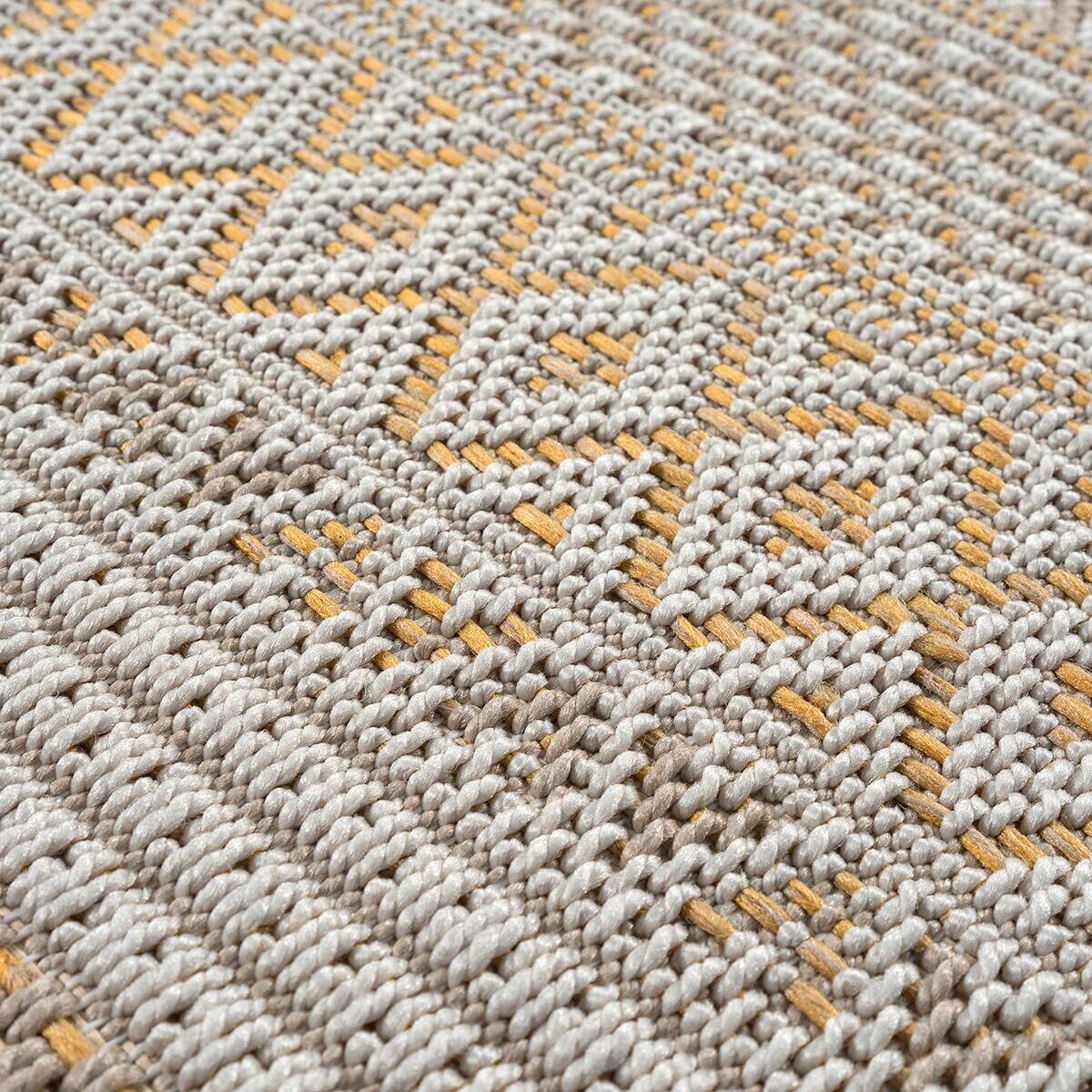 Merinos Outdoorteppich Ottowa gelb B/L: ca. 140x200 cm