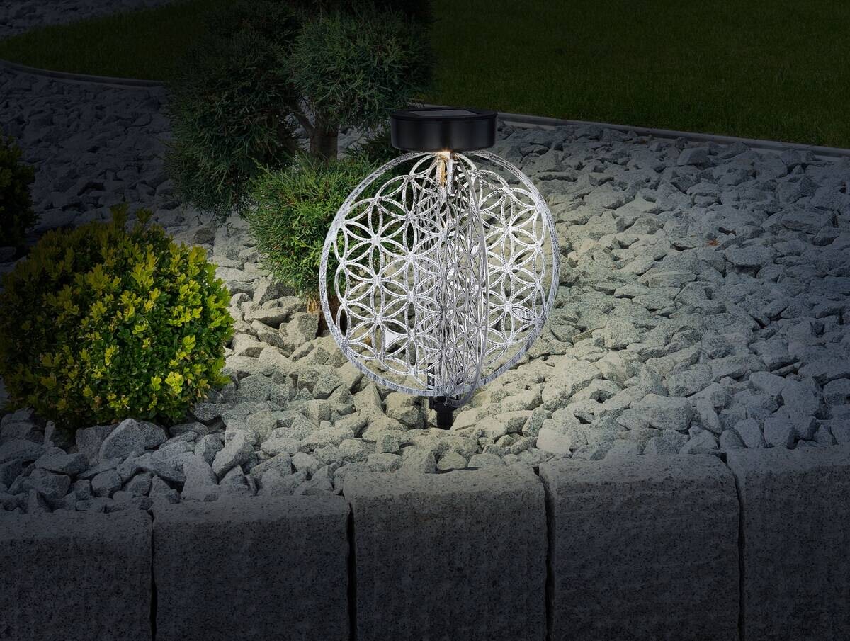 Solarleuchte Metall