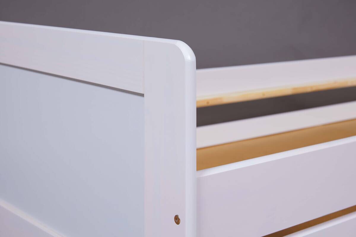 Funktionsliege Surf weiß Liegefläche B/L: ca. 90x200 cm