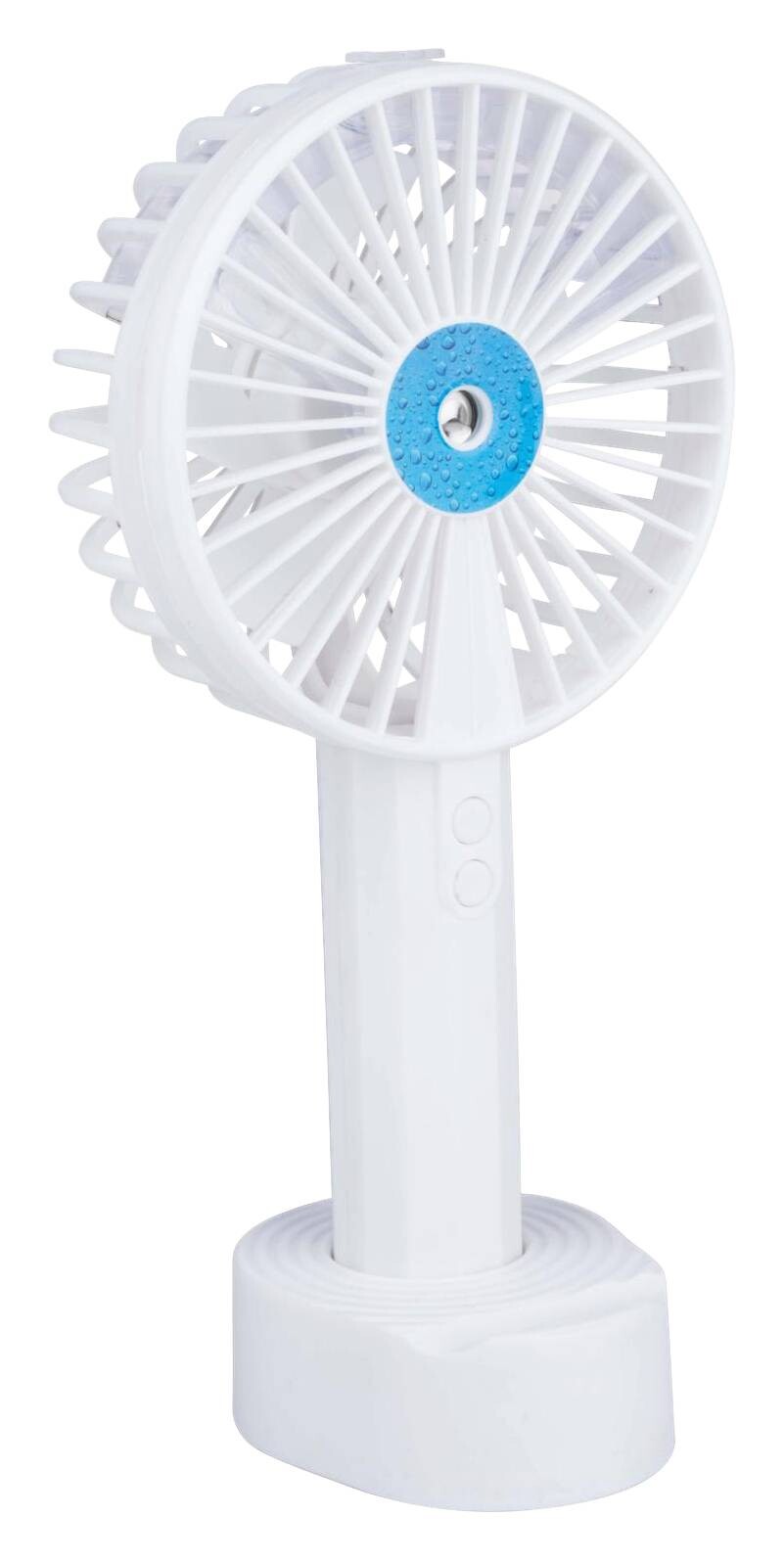 Tischventilator 871125247490 weiß Kunststoff B/H/T: ca. 104x220x41 cm